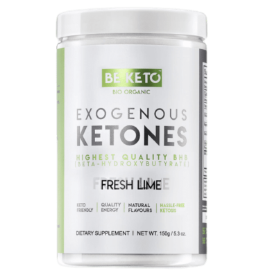 Ketony Egzogenne BeKeto - świeża limonka - 150g