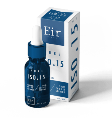 Izolat CBD EirHealth - średnie stężenie - ISO.15