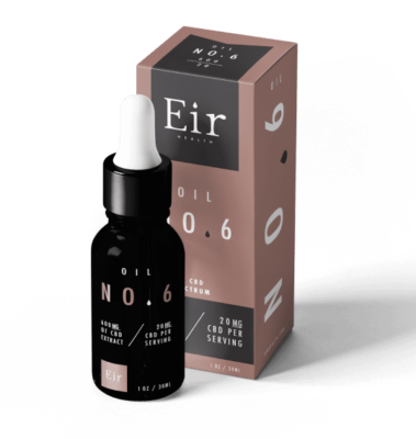 Olej CBD EirHealth - średnie stężenie - NO.6