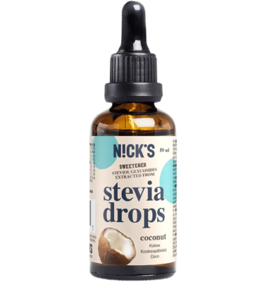 Stewia w płynie - KOKOS - keto słodzik - 50ml