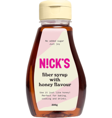 Nicks Fiber Syrup - keto syrop o smaku miodu - 300ml