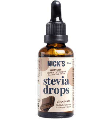 Stewia w płynie - CZEKOLADA - keto słodzik - 50ml