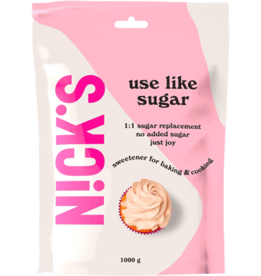 Use Like Sugar NICKS - Zamiennik Cukru - 300g