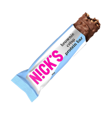 Keto Baton Proteinowy - Brownie Crisp - NICKS