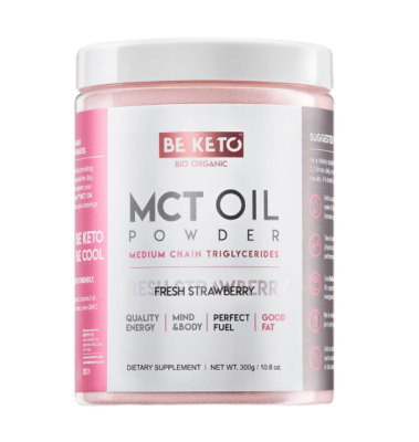 Olej MCT w proszku - Truskawka